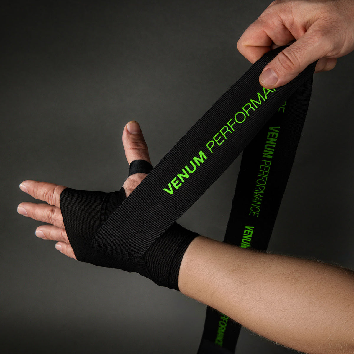 Bandes de boxe Venum Kontact Evo Amazonia Reborn - Noir/Vert - product-type_Bandages de boxe
