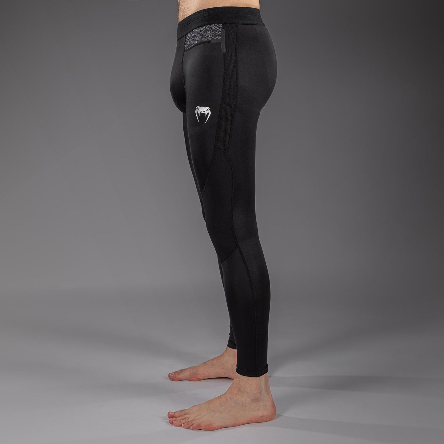 Pantalon de Compression Venum G-Fit Scales – Noir/Gris Charbon