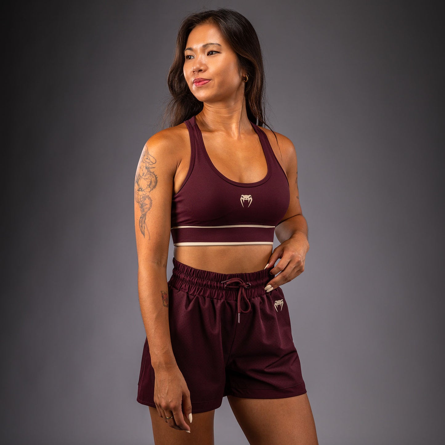 Brassière de Sport Venum Talisman - Prune