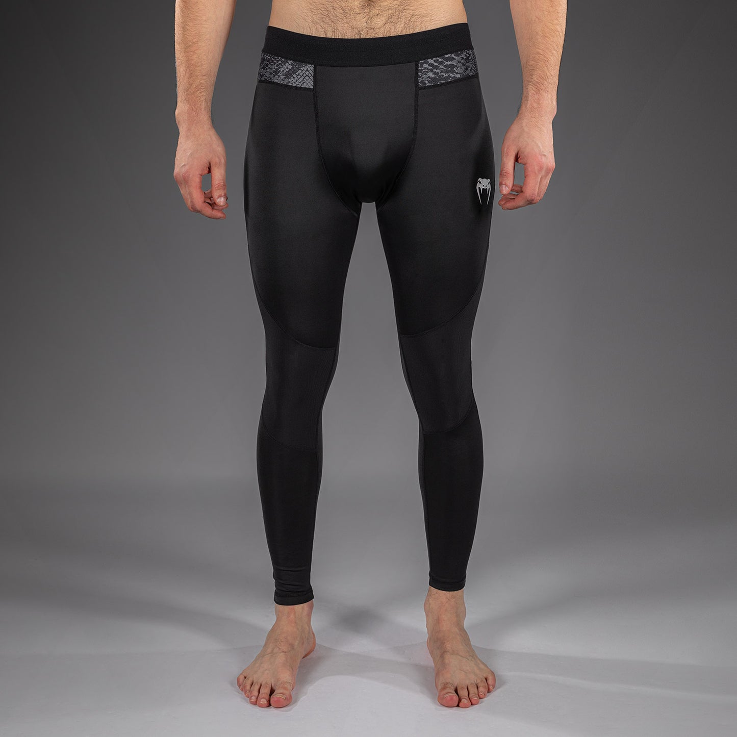 Pantalon de Compression Venum G-Fit Scales – Noir/Gris Charbon