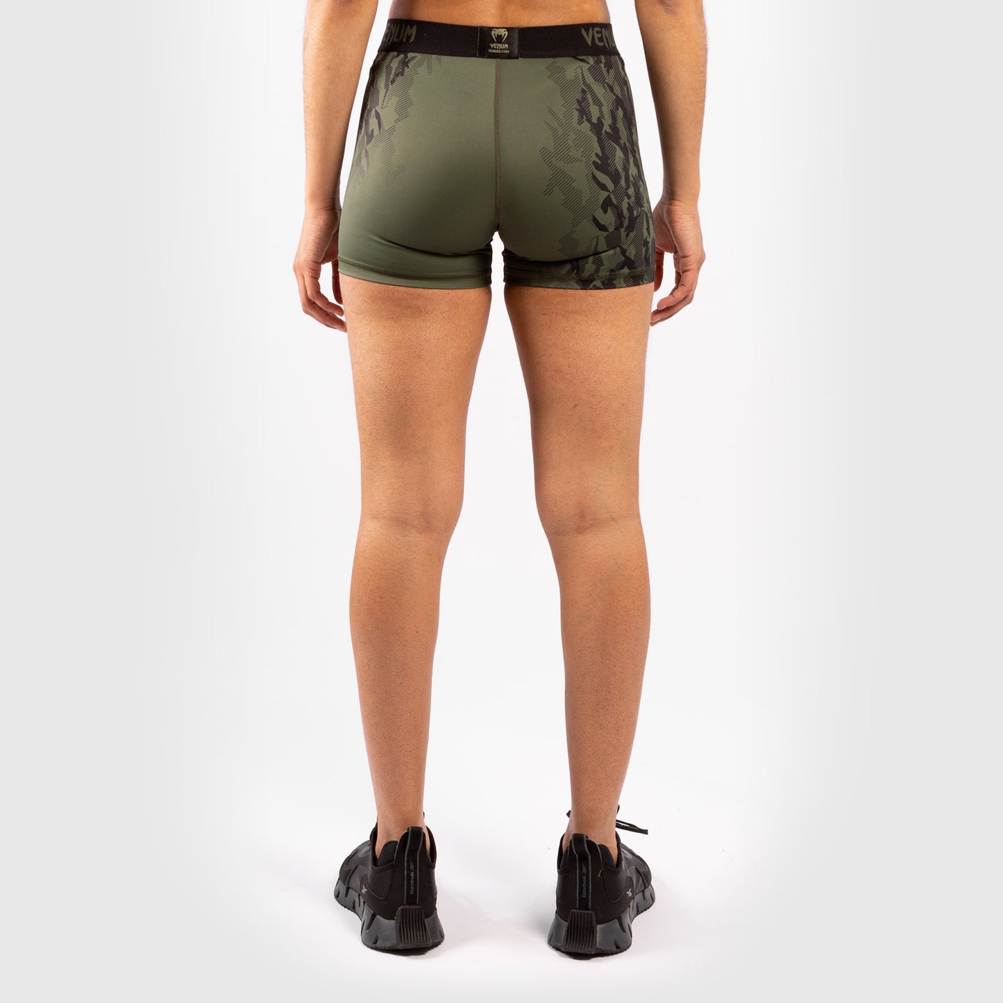 Short de Compression Performance Femme Venum UFC Authentic Fight Week – Kaki