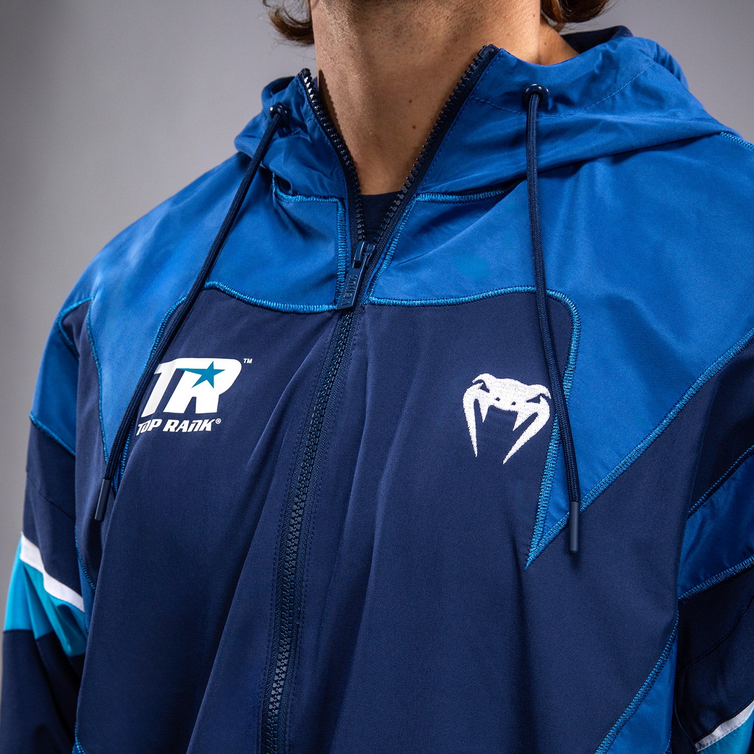Veste à Capuche Venum x Top Rank Original pour Hommes - Bleu Marine - product-type_Vestes