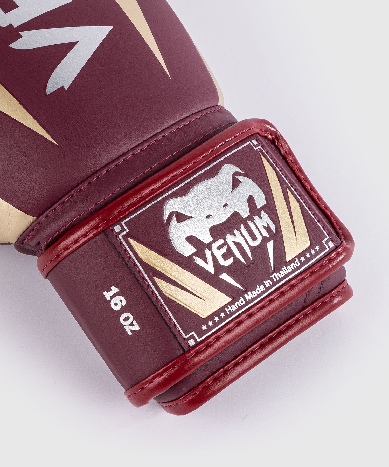 Gants de boxe Venum Elite - Rouge Bordeaux/Or - product-type_Gants de boxe