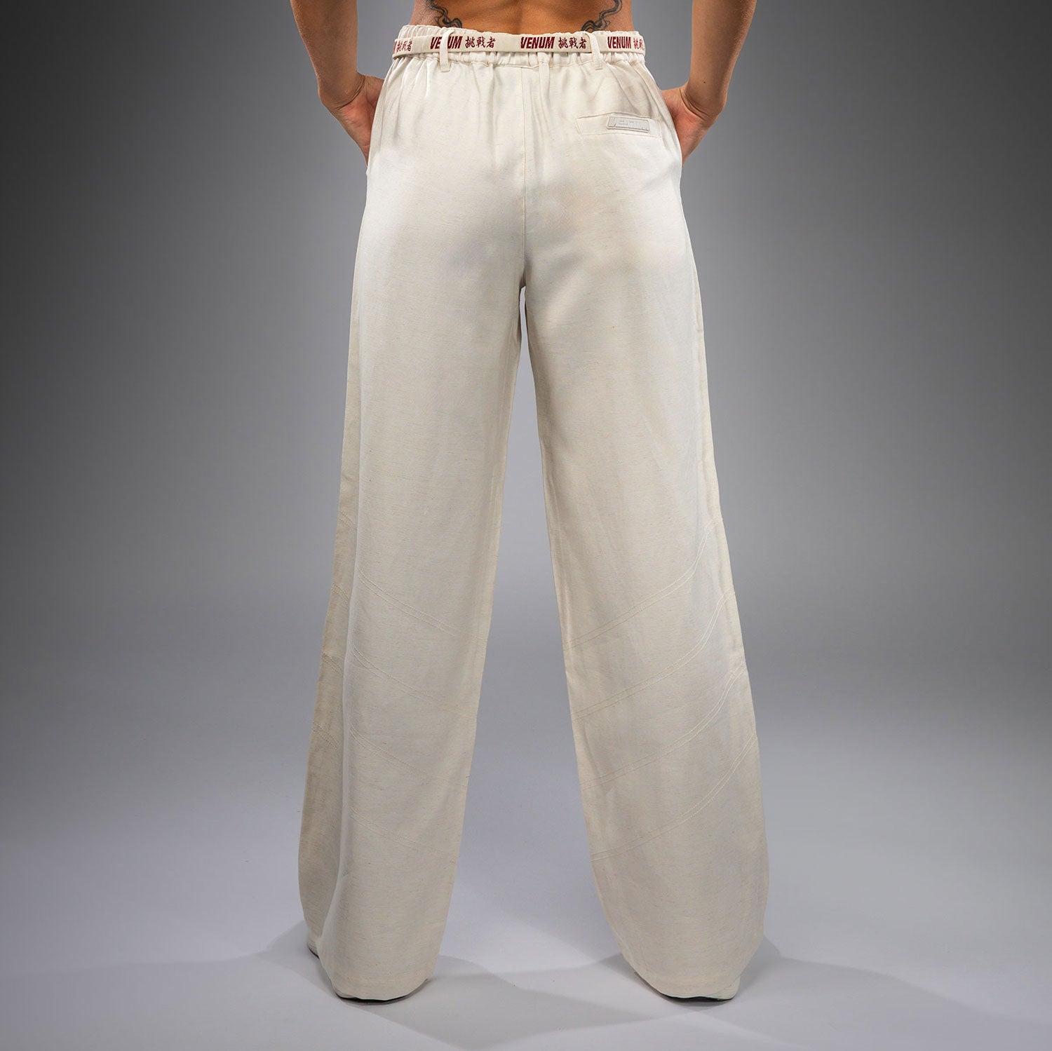 Pantalon pour Femmes Venum Serpenti – Ivoire/Bordeaux - product-type_Pantalons de jogging