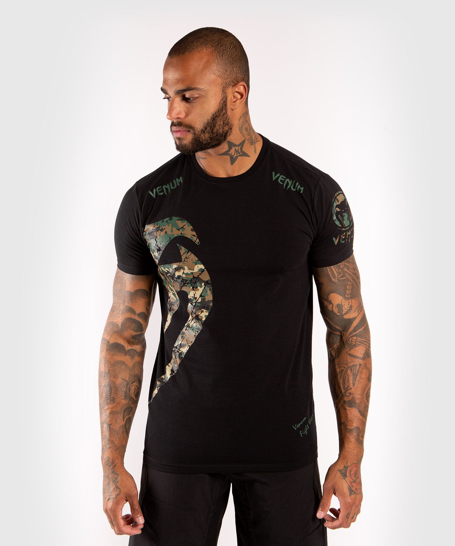 T-shirt Noir/Camo Venum Original Giant - product-type_T-Shirts