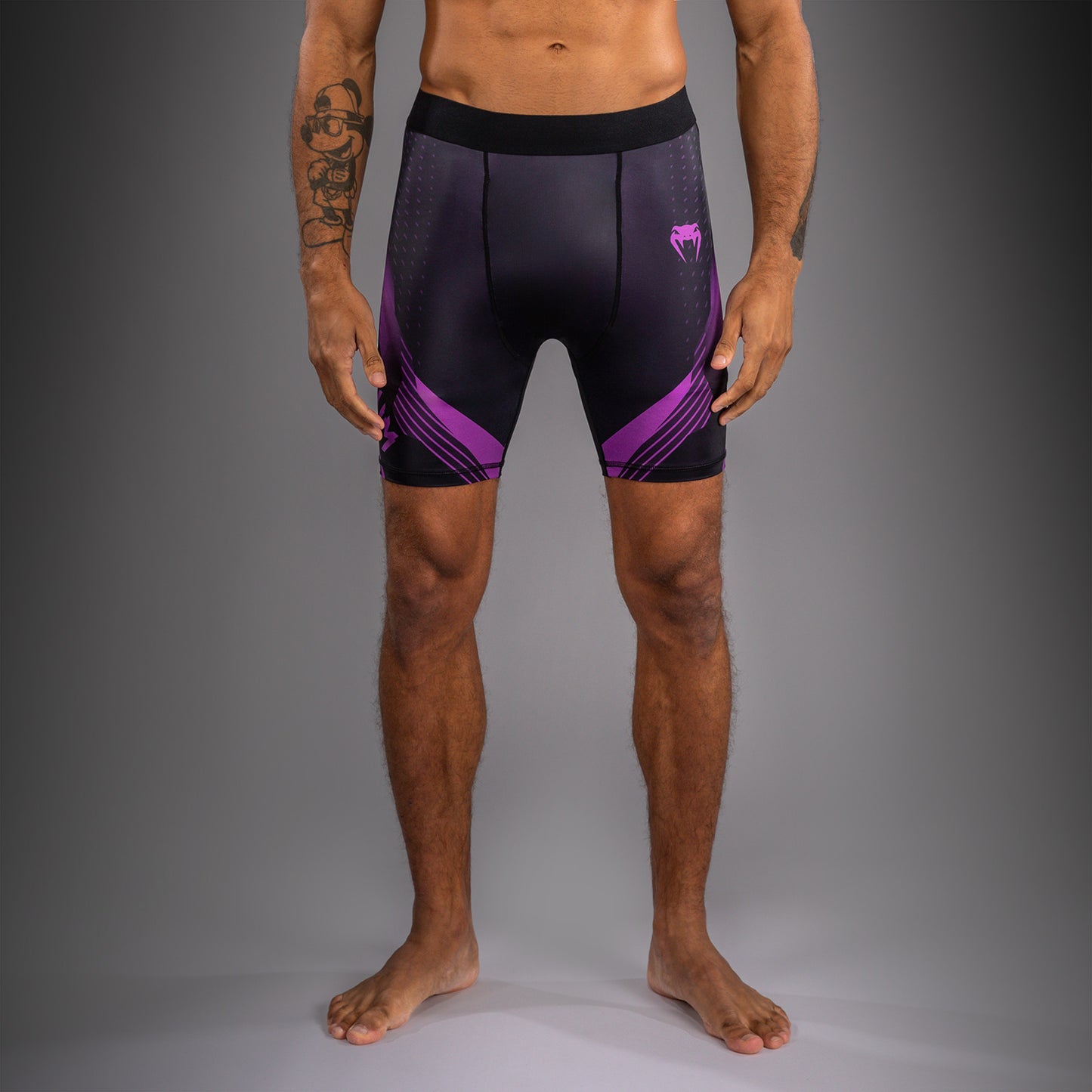 Short de Compression Venum No-Gi 6.0 - Noir/Violet