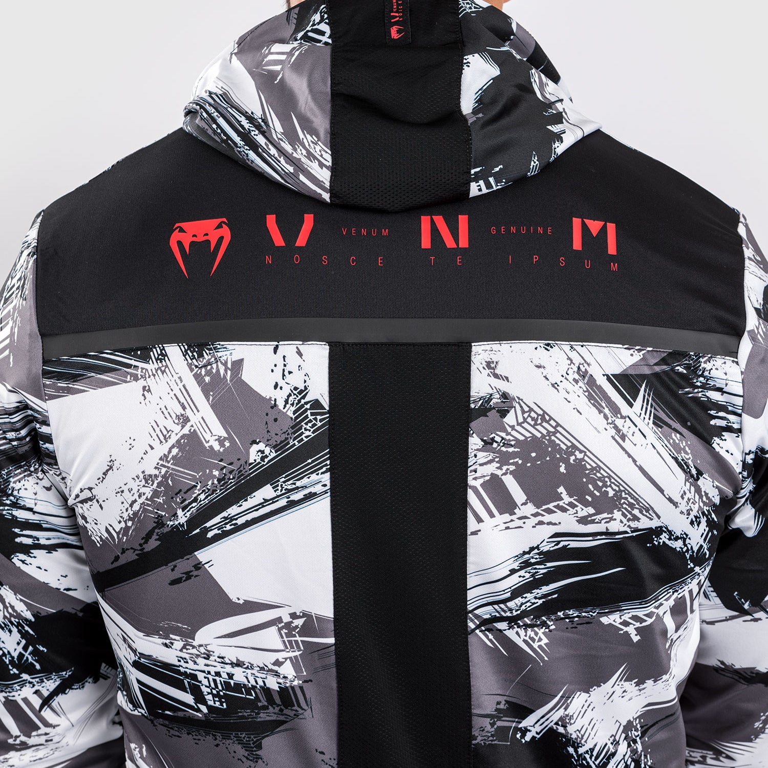 Sweat à capuche Venum Electron 3.0 - Gris/Rouge - product-type_Vestes