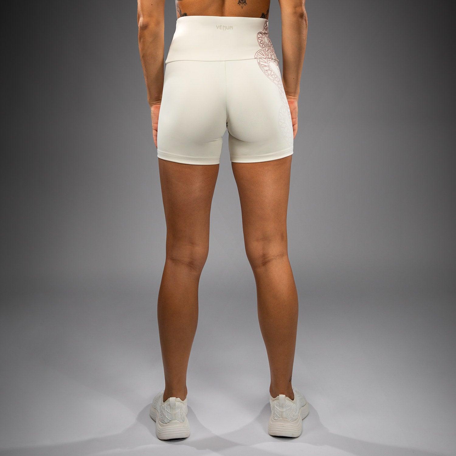 Short de Compression pour Femmes Venum Serpenti – Ivoire/Bordeaux - product-type_Cycliste