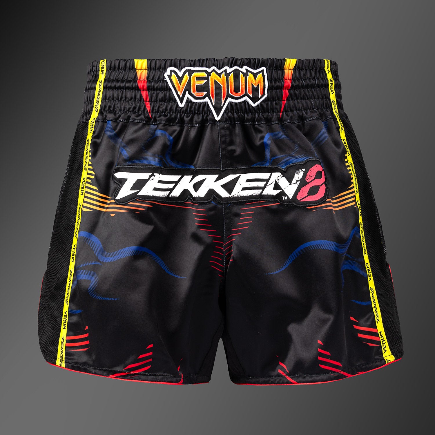 Short de Muay Thaï Yoshimitsu Venum x TEKKEN 8 - Noir/Orange - product-type_Shorts de Muay Thai