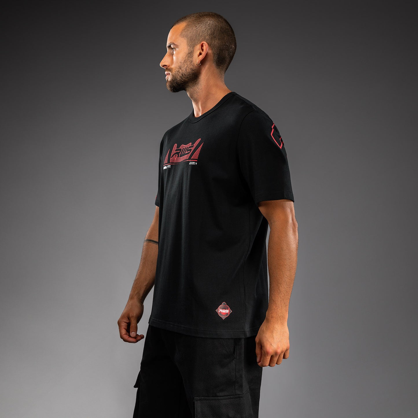T-shirt Venum x RWS 2.0 – Noir/Rouge - product-type_T-Shirts
