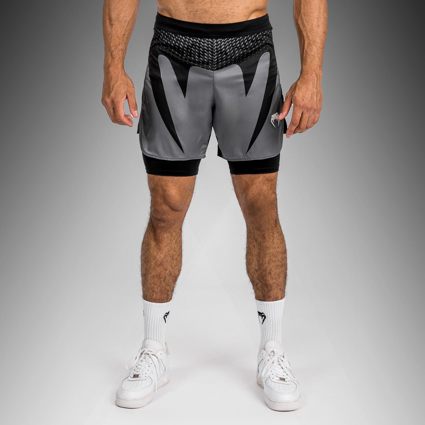 Short de Combat Pour Hommes Venum Attack - Noir - product-type_Shorts de training