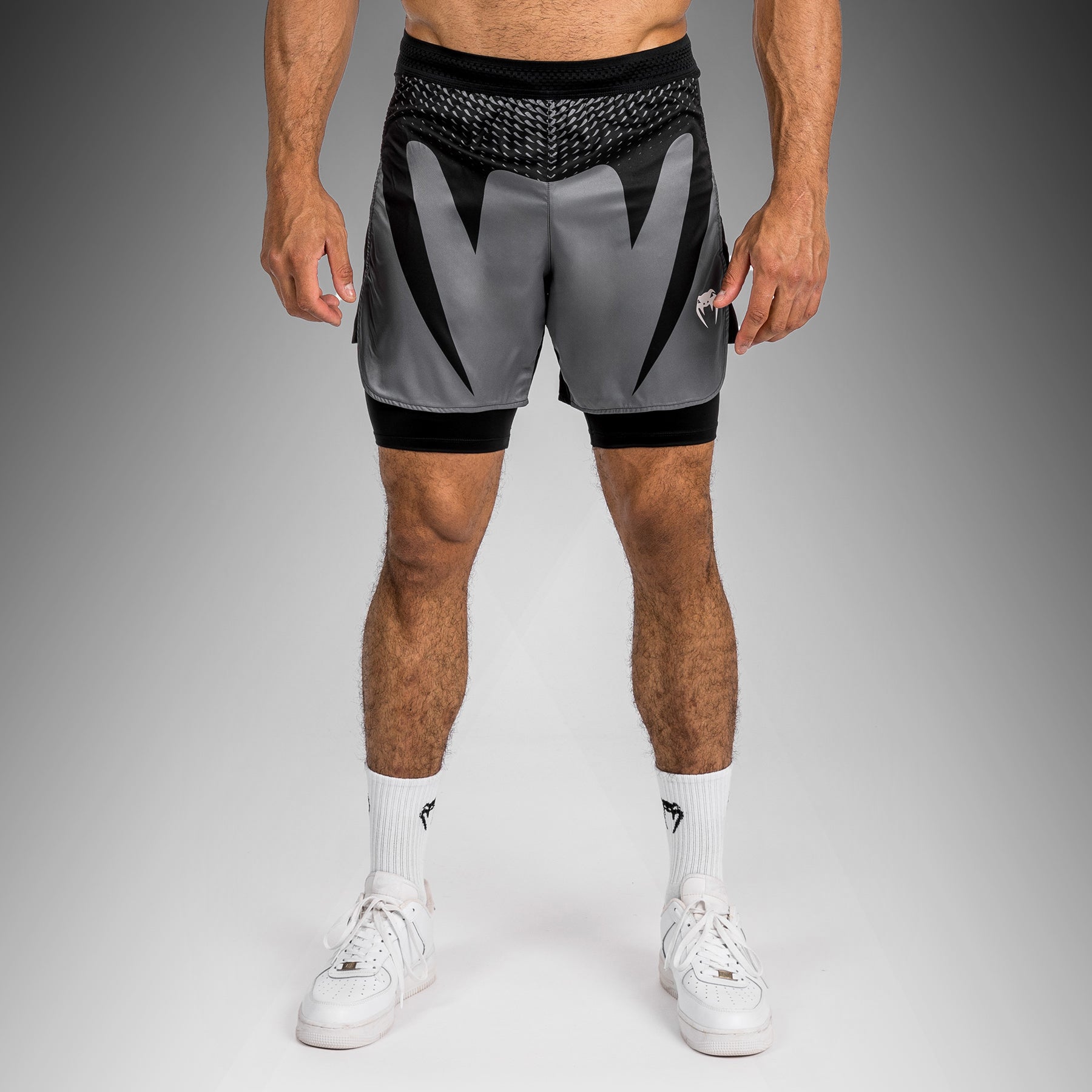 Short de Combat Pour Hommes Venum Attack - Noir - product-type_Shorts de training