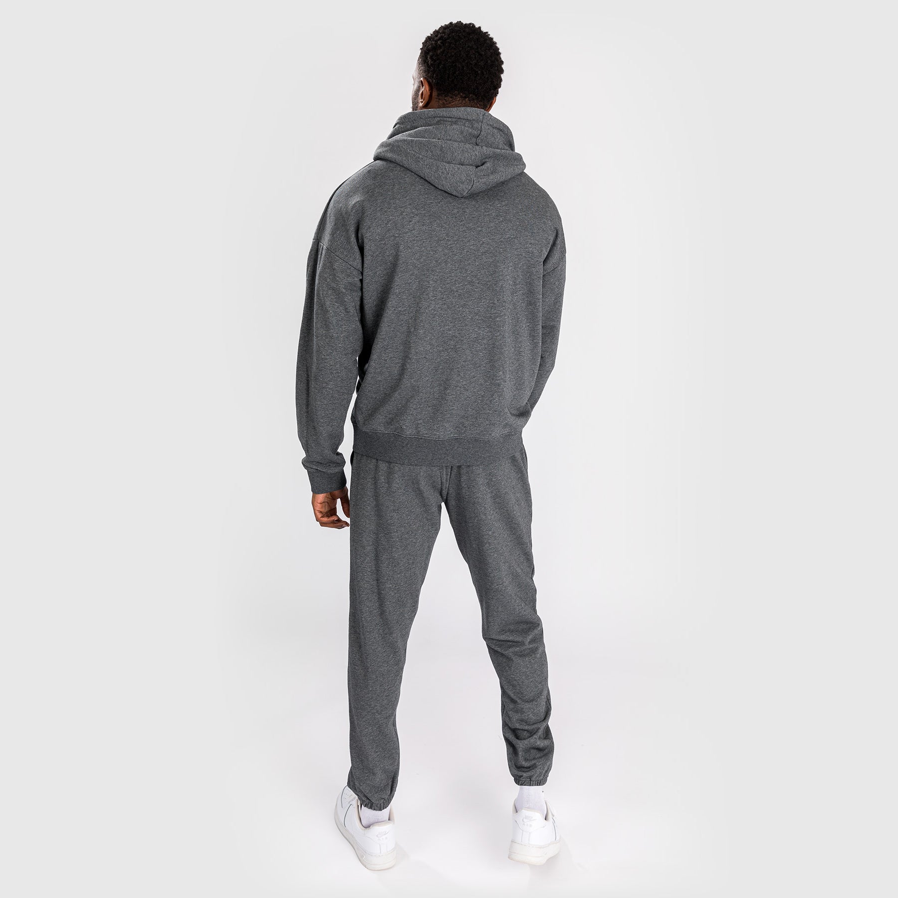 Sweatshirt À Capuche Pour Hommes Venum Vortex XL Lite - Gris Foncé Chiné - product-type_Sweatshirts