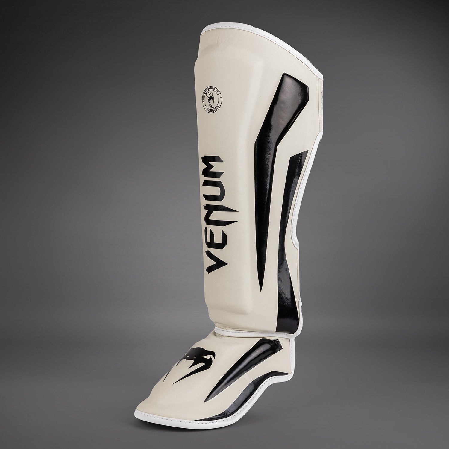 Protège-tibias Venum Elite - Blanc/Noir - product-type_Protège-tibias