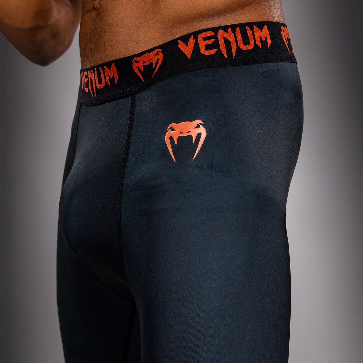 Pantalon de compression Venum Thunder Dragon – Noir/Gris/Cuivre - product-type_Pantalons de Compression