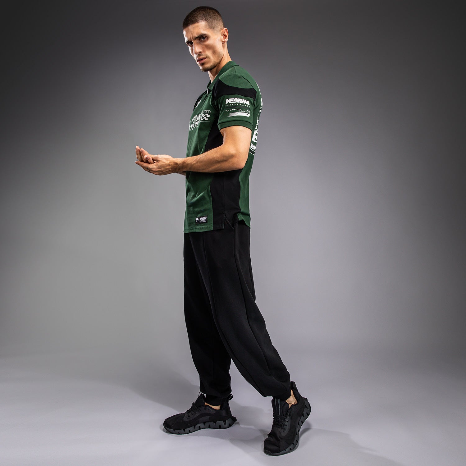 Polo en Coton Venum Motorsport - Vert Profond - product-type_Polos