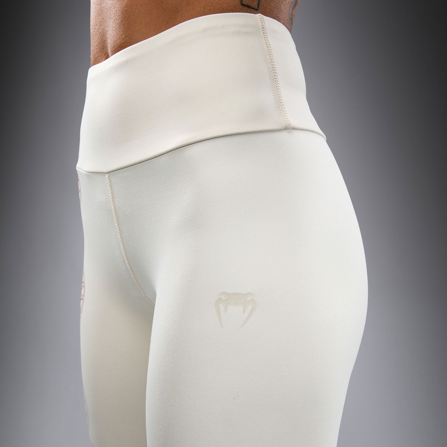 Legging Venum Serpenti – Ivoire/Bordeaux - product-type_Leggings