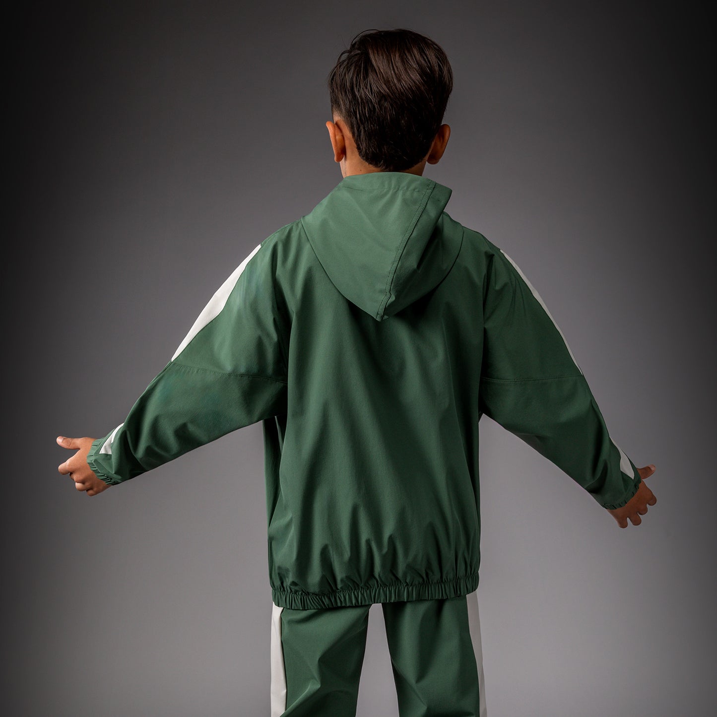 Veste Venum pour Enfant Venum Vectra – Vert Forêt/ Blanc Cassé - product-type_Vestes