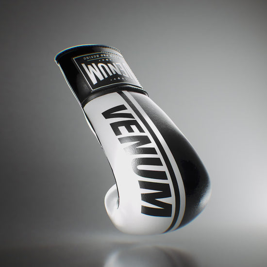 Gants de boxe Venum Shield Pro avec velcro - Noir/Blanc - product-type_Gants de boxe