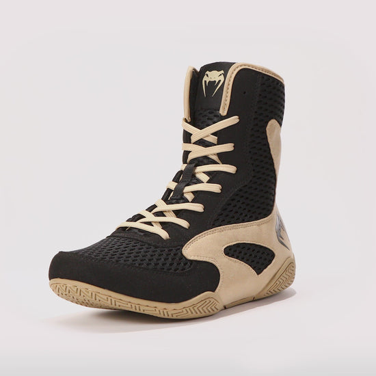 Chaussures de boxe Venum Contender - Noir/Sable - product-type_Chaussures de boxe