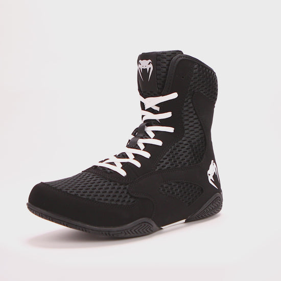 Chaussures de boxe Venum Contender - Noir/Blanc - product-type_Chaussures de boxe