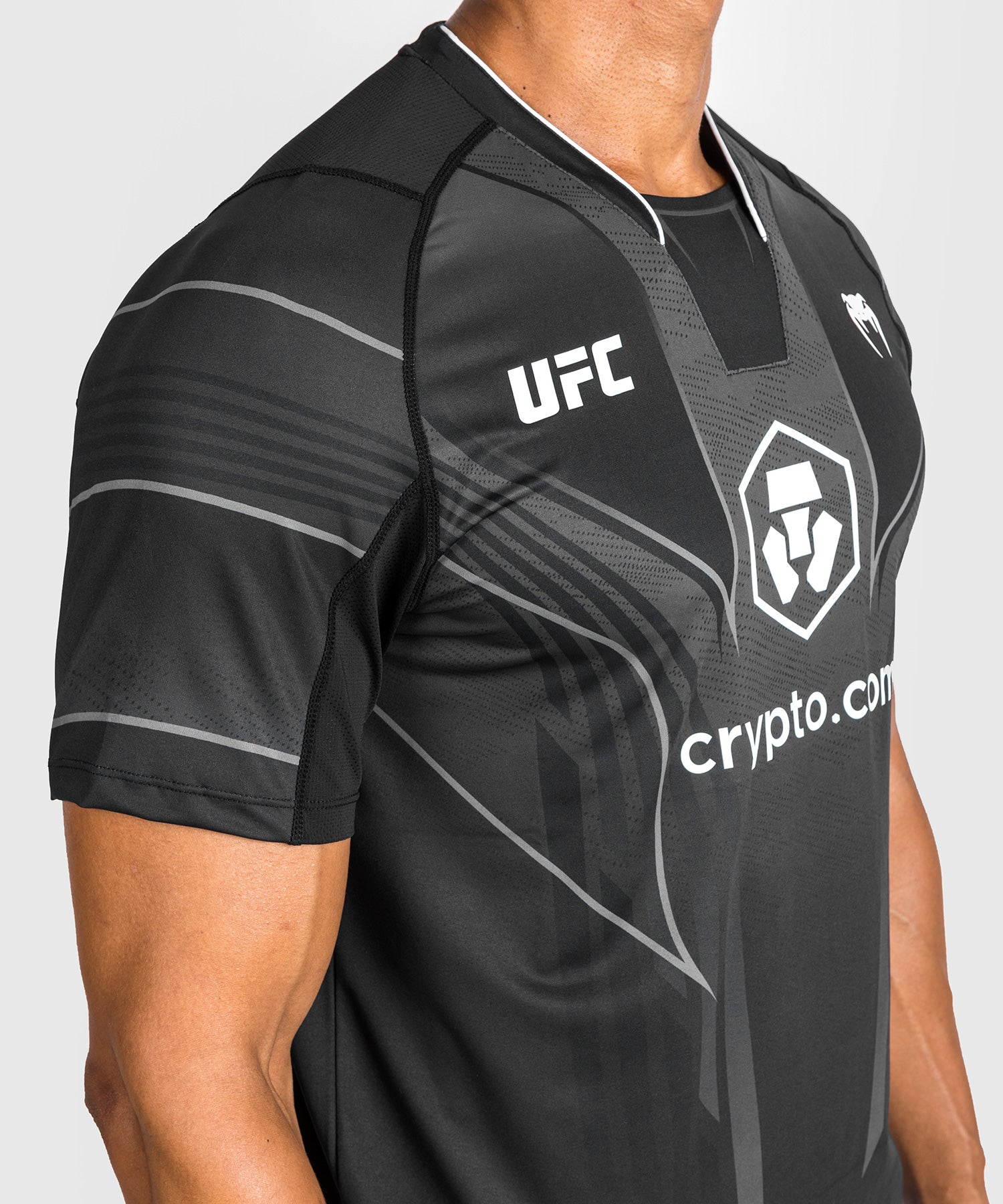 T-Shirt Technique Homme Personnalisé UFC Venum Authentic Fight Night 2.0 -  Champion