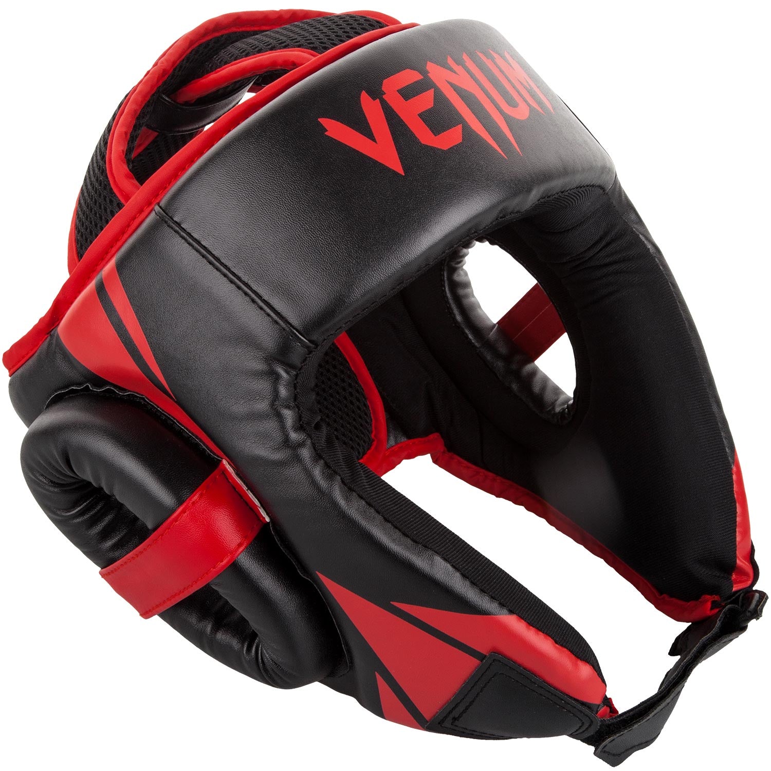 Casque de Boxe Venum Challenger - Noir/Rouge - Casques
