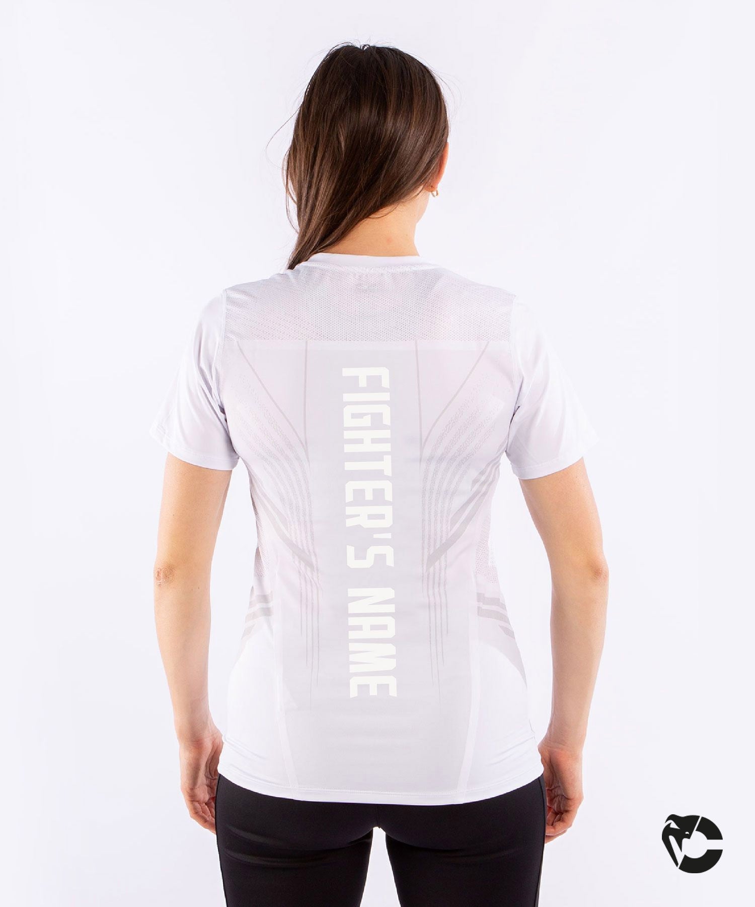 T-shirt Technique Femme Fighters UFC Venum Authentic Fight Night - Blanc - T-shirts