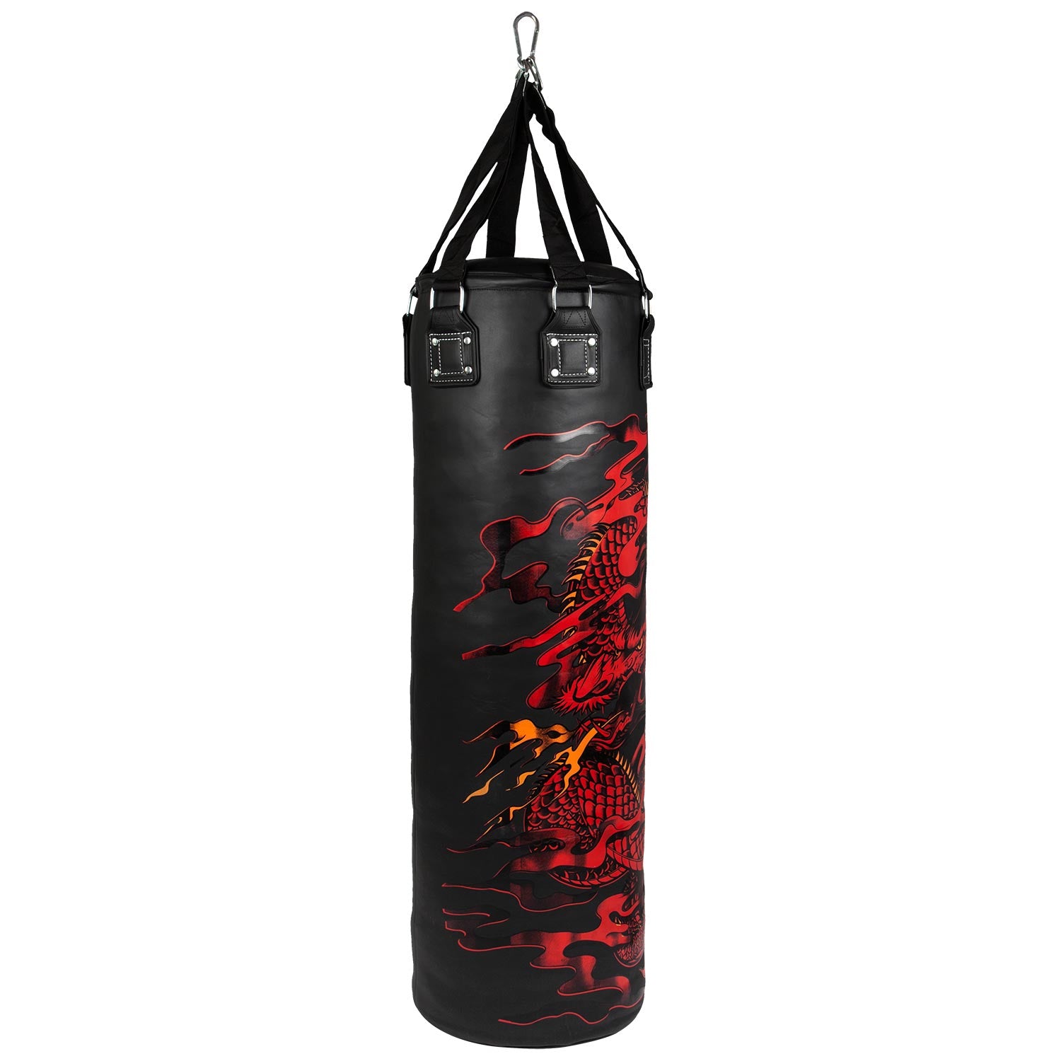 Sac de frappe Venum Dragon's Flight - Noir/Rouge - Plein - 170 cm - Sacs de frappe