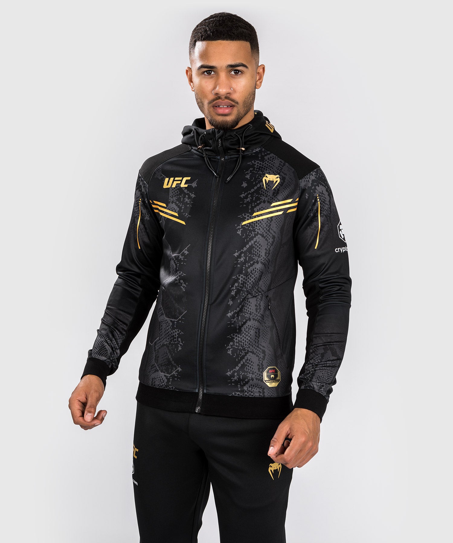 Veste à capuche Walkout pour Hommes UFC Adrenaline by Venum Authentic Fight Night - Champion - product-type_Vestes