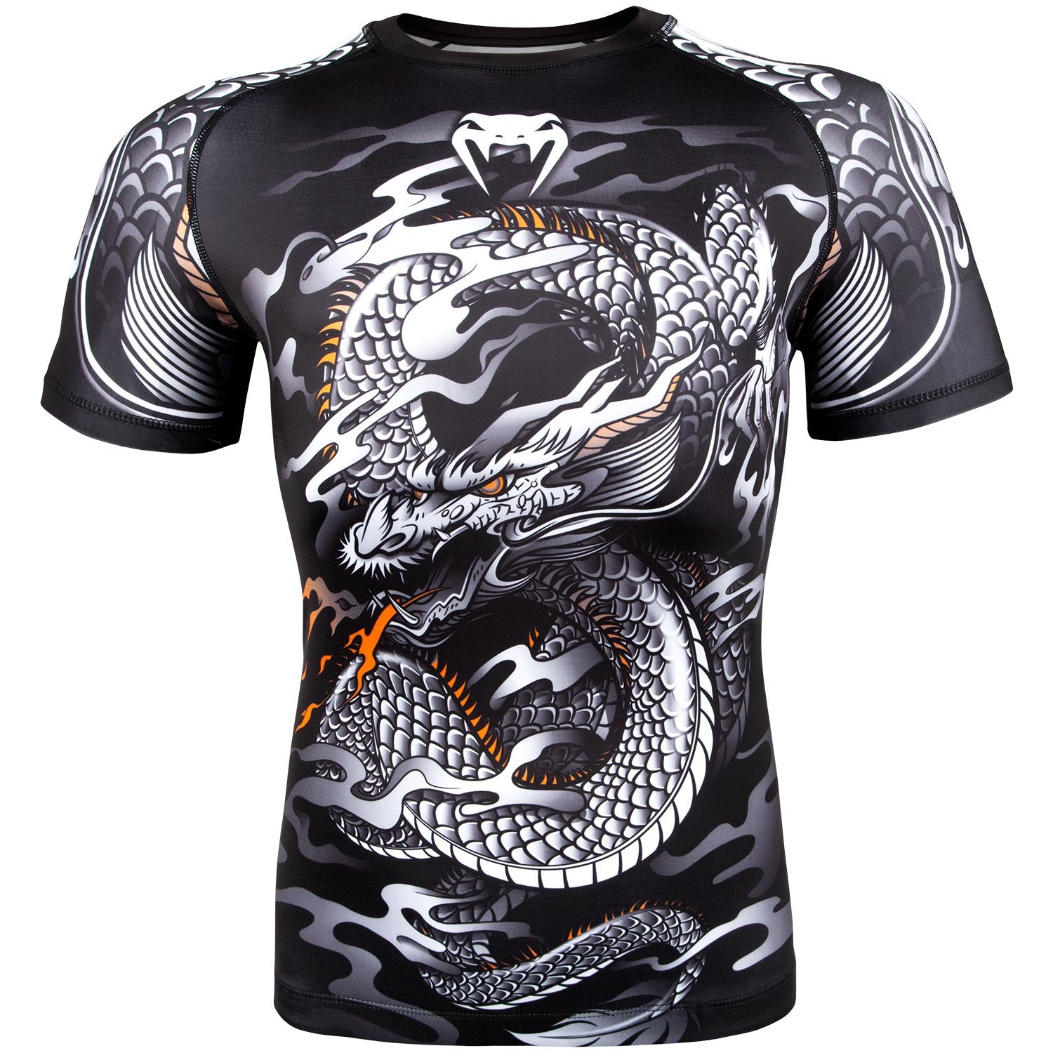 Rashguard Venum Dragon's Flight - Manches Courtes - T-shirts de compression