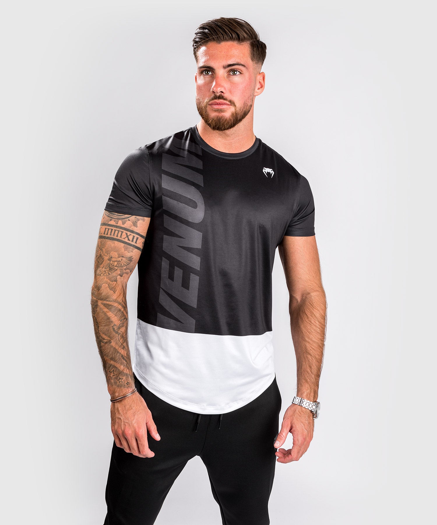 T-shirt Venum Contender XT - Noir/Blanc - T-shirts