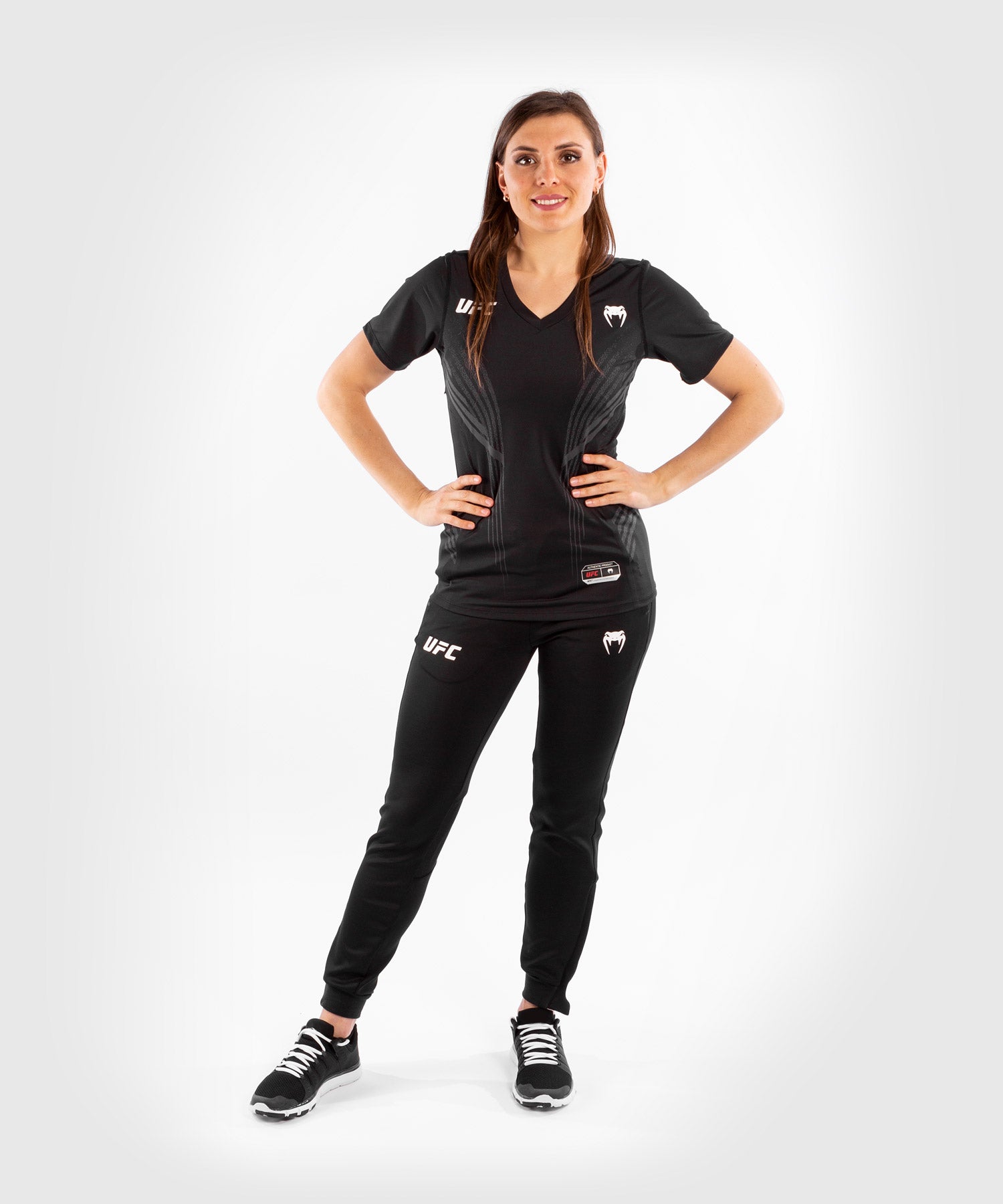 T-shirt Technique Femme UFC Venum Authentic Fight Night - Noir - product-type_T-Shirts Dry Tech