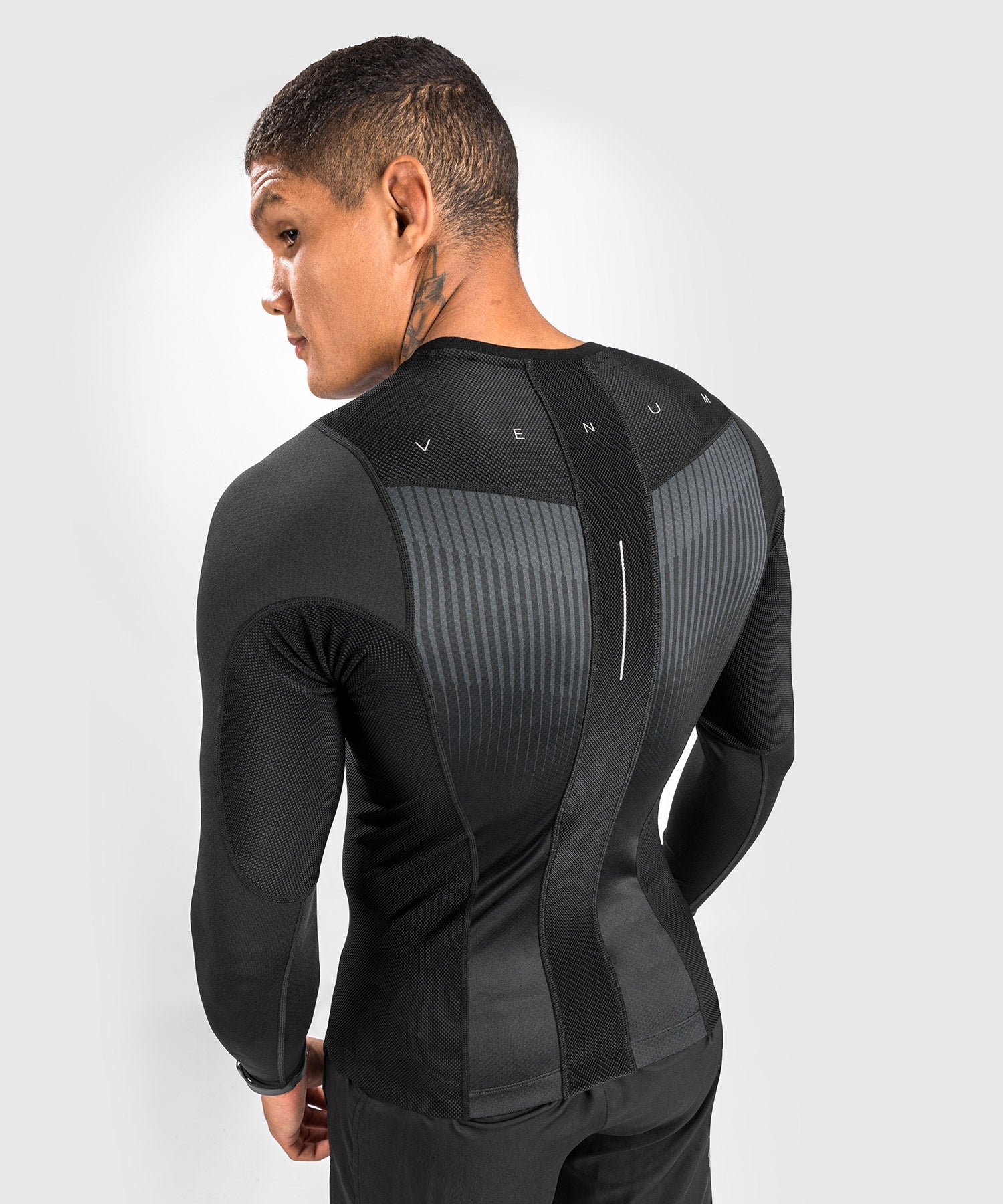 Rashguard Venum Biomecha Manches Longues - Noir/Gris - product-type_T-Shirts de Compression