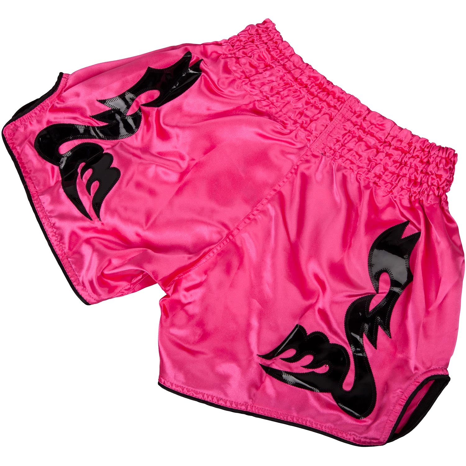 Short de boxe thaï Venum Bangkok Inferno - Rose/Noir - Shorts de boxe thaï