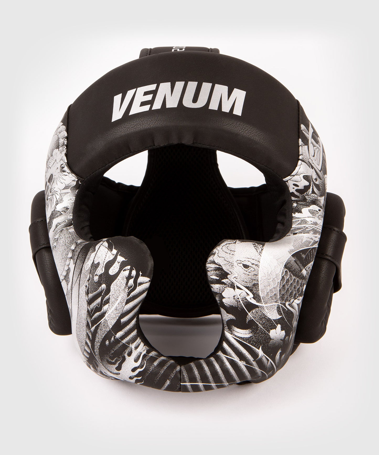 Casque de Boxe Venum YKZ21 - Noir/Argent - Casques