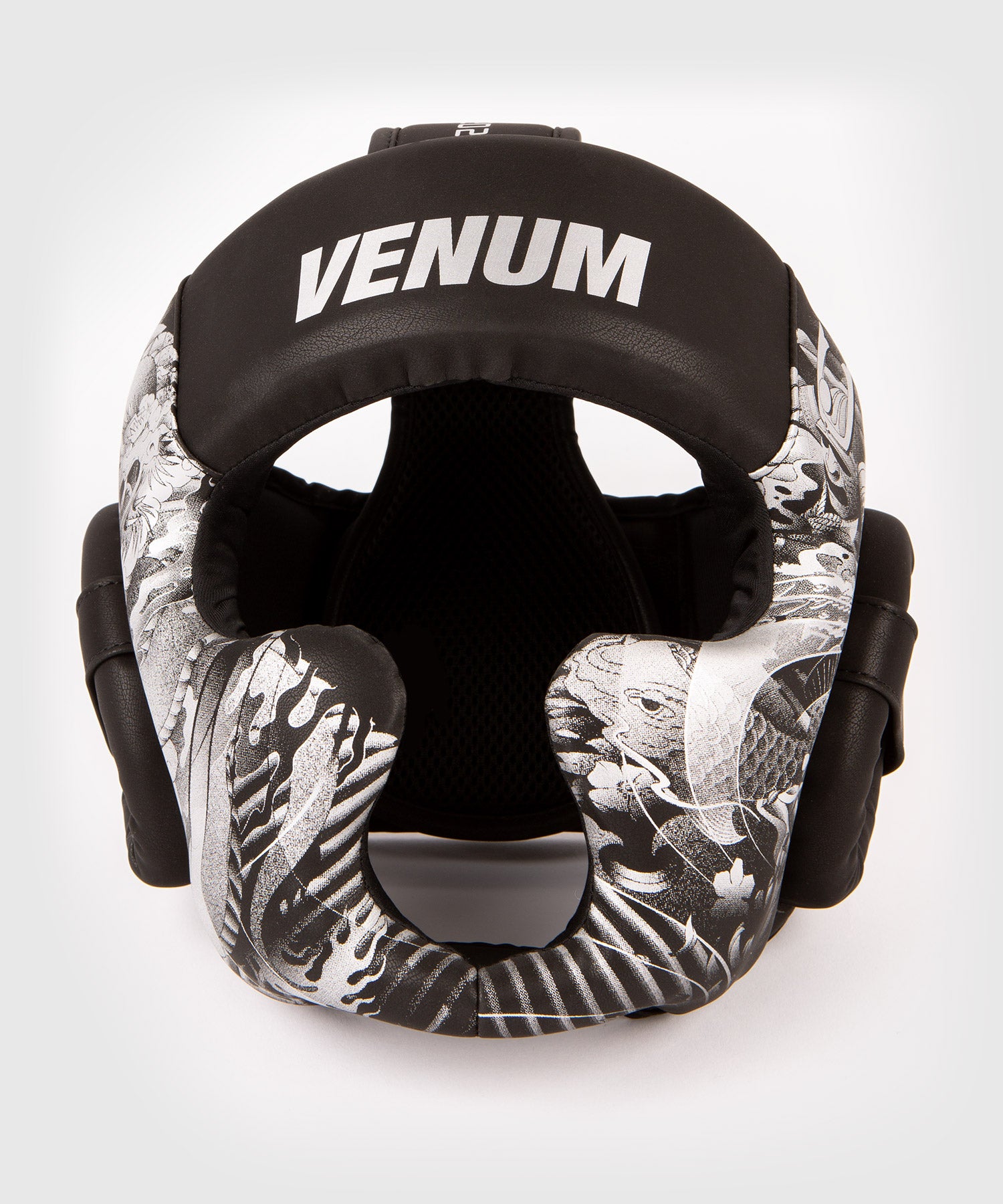 Casque de Boxe Venum YKZ21 - Noir/Argent - Casques