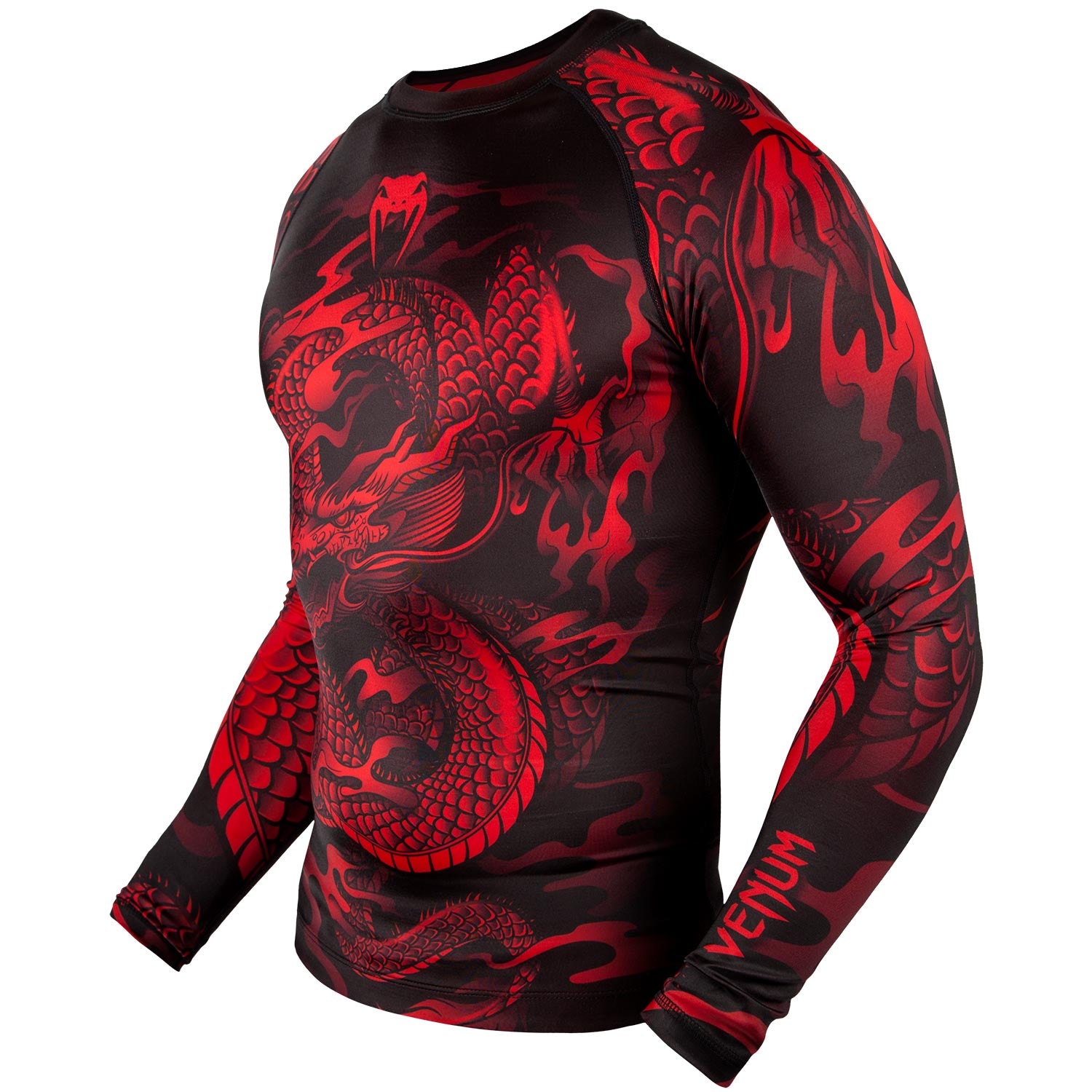 Rashguard Venum Dragon's Flight - Manches longues - T-shirts de compression