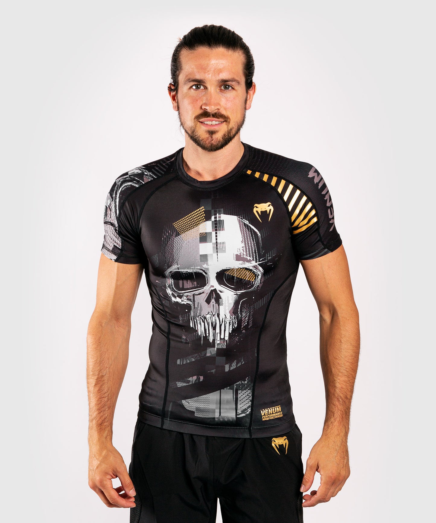 T-shirt de compression Venum Skull - Manches courtes - T-shirts de compression