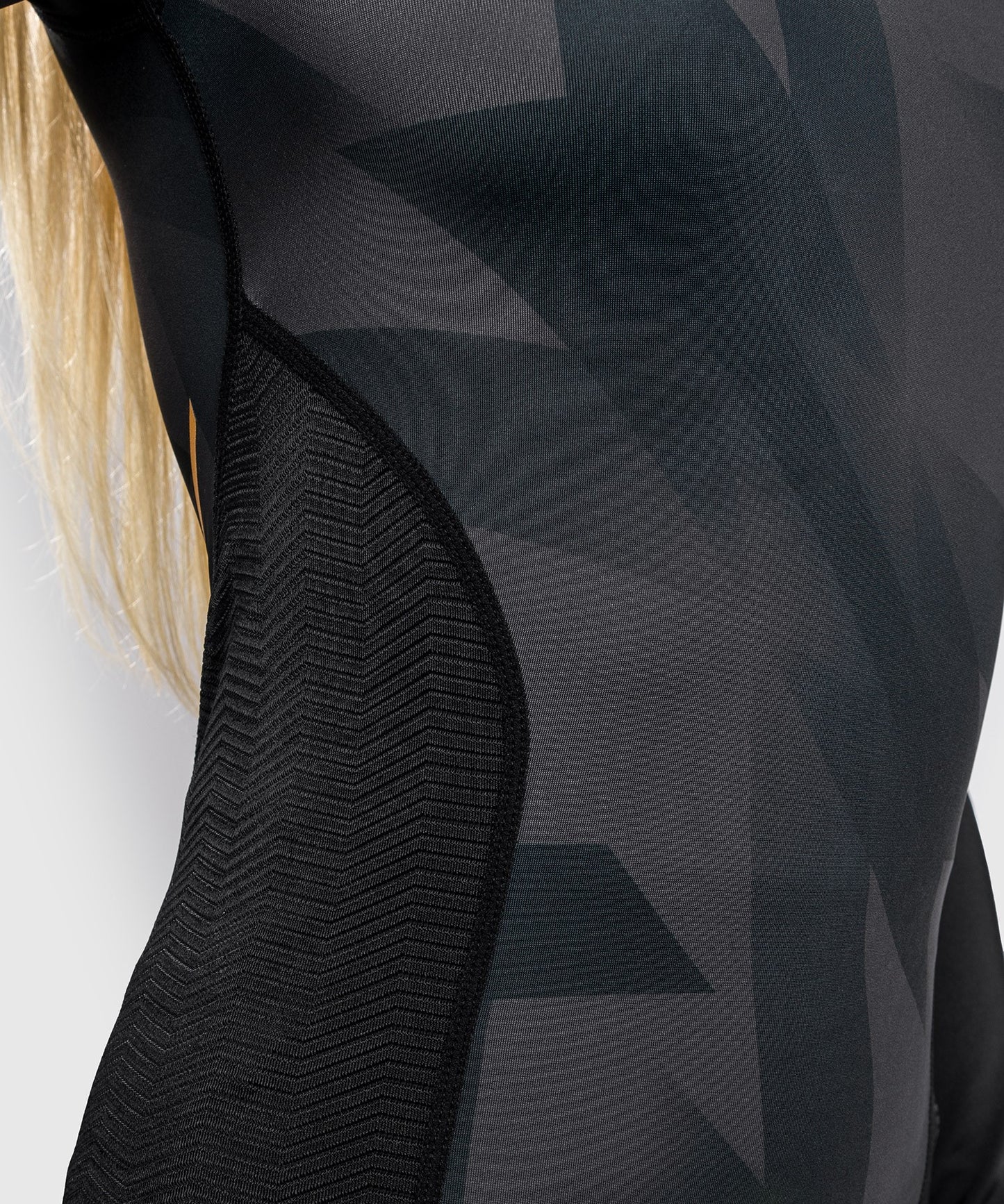 Rashguard Venum Razor - Manches Longues - Pour Femmes - Noir/Or - product-type_T-Shirts de Compression