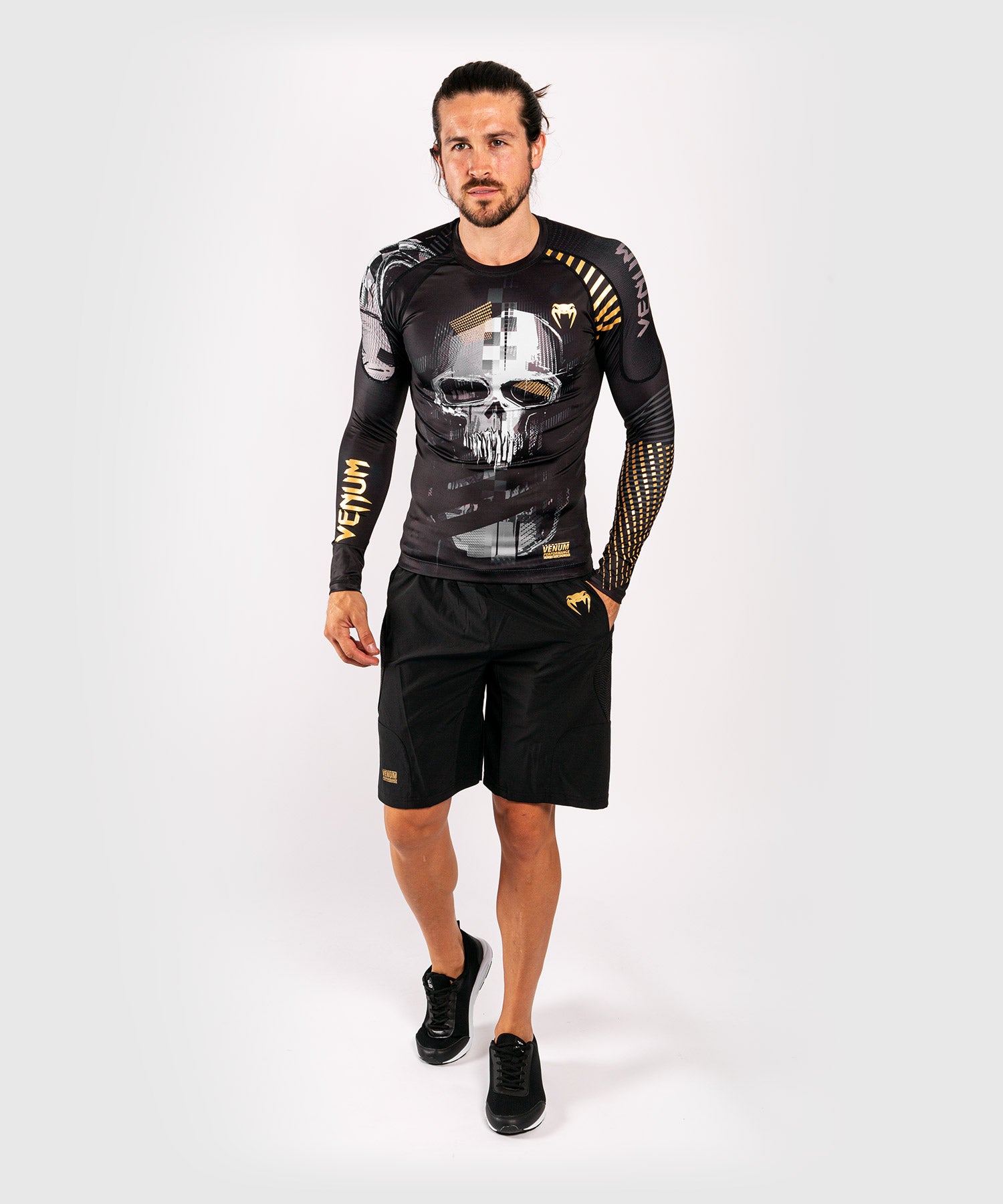 T-Shirt de compression Venum Skull - Manches longues - T-shirts de compression