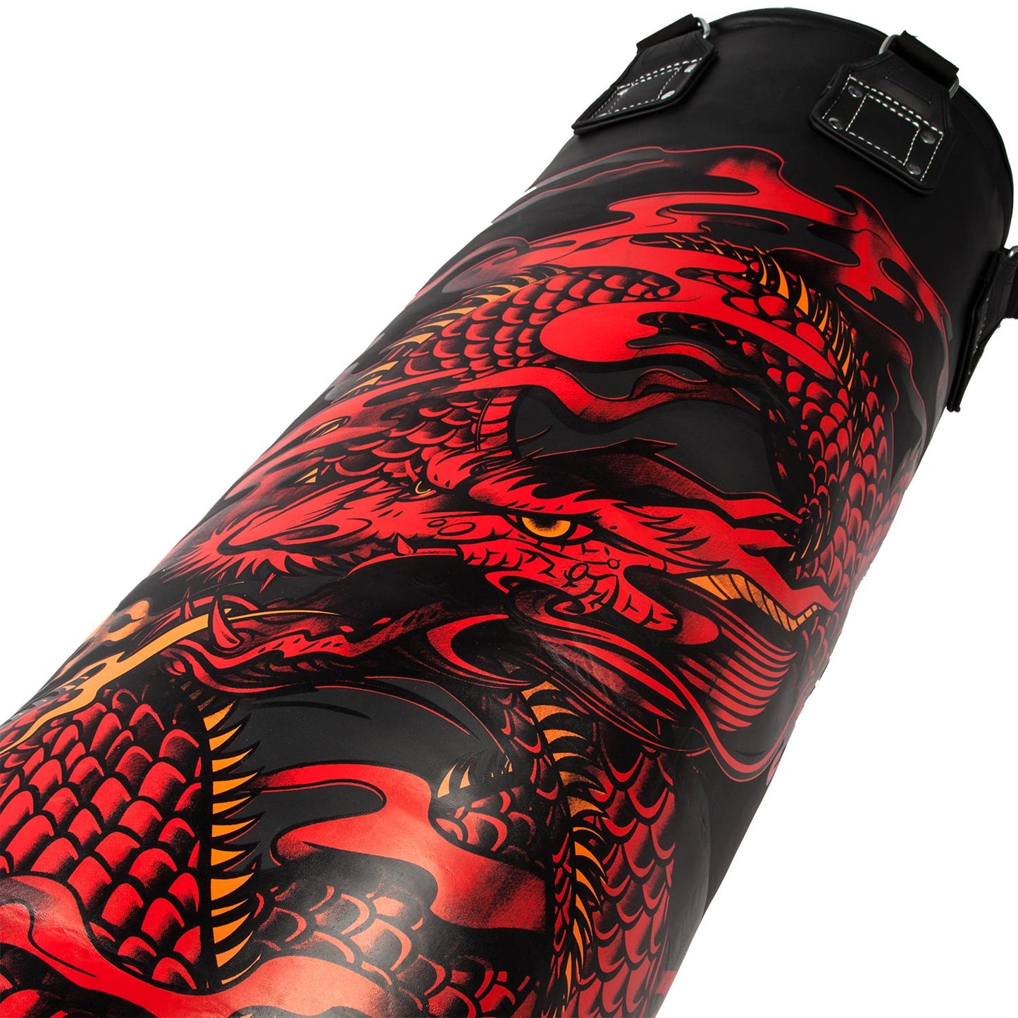 Sac de frappe Venum Dragon's Flight - Noir/Rouge - Plein - 150 cm - Sacs de frappe