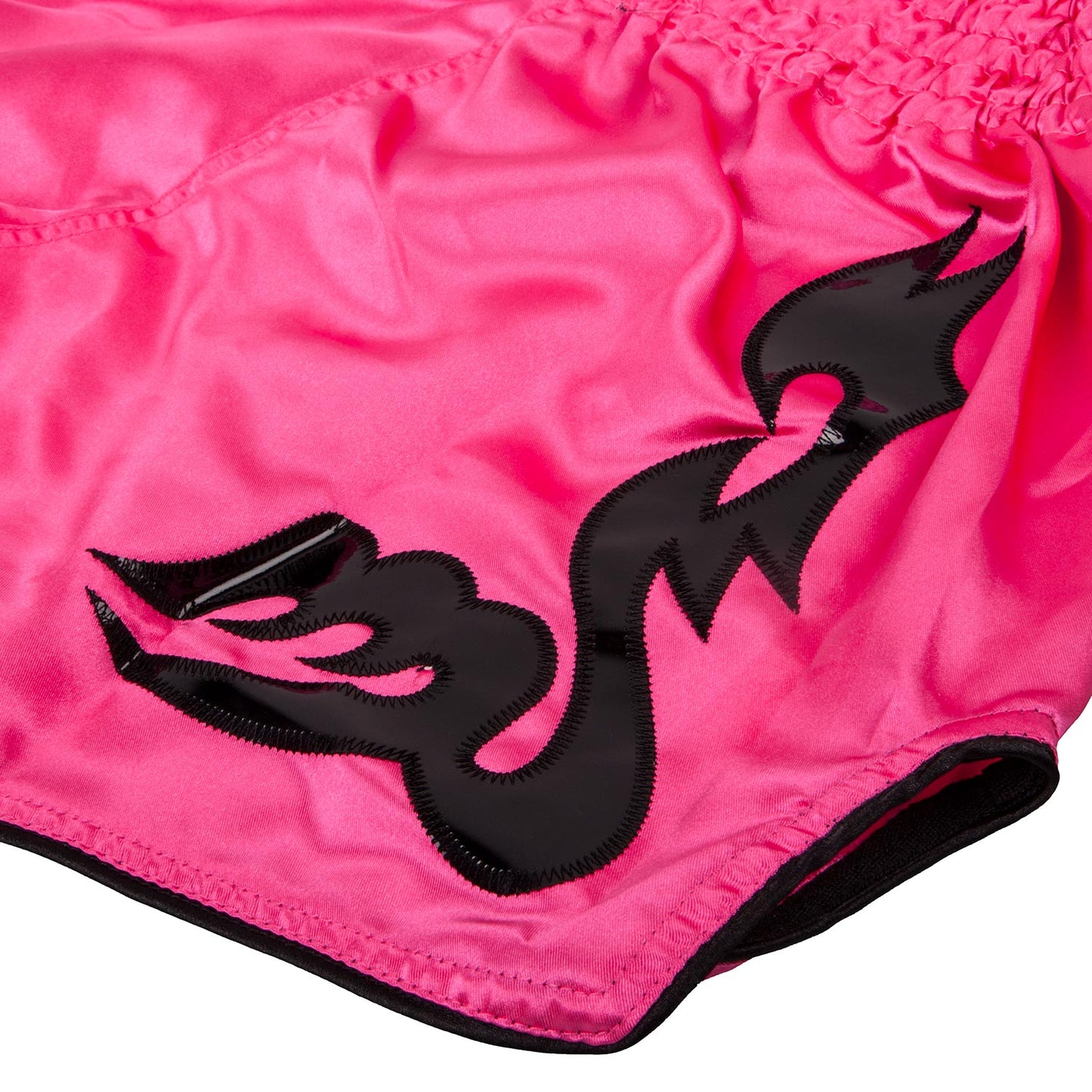 Short de boxe thaï Venum Bangkok Inferno - Rose/Noir - Shorts de boxe thaï
