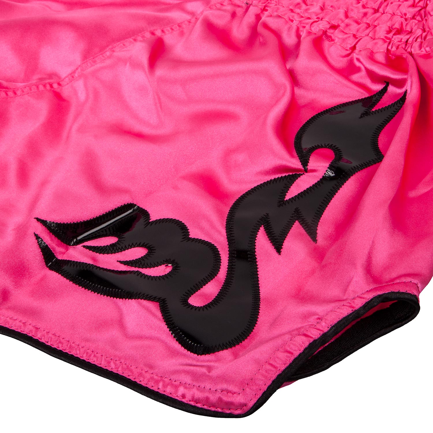 Short de boxe thaï Venum Bangkok Inferno - Rose/Noir - Shorts de boxe thaï