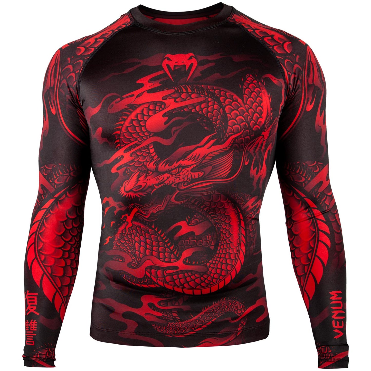 Rashguard Venum Dragon's Flight - Manches longues - T-shirts de compression
