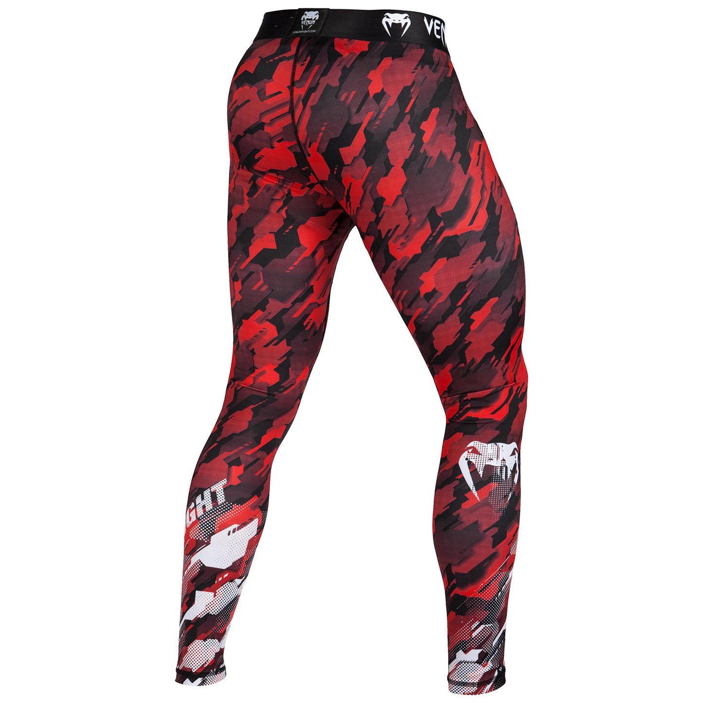 Pantalon de Compression Venum Tecmo - Rouge - Pantalons de compression