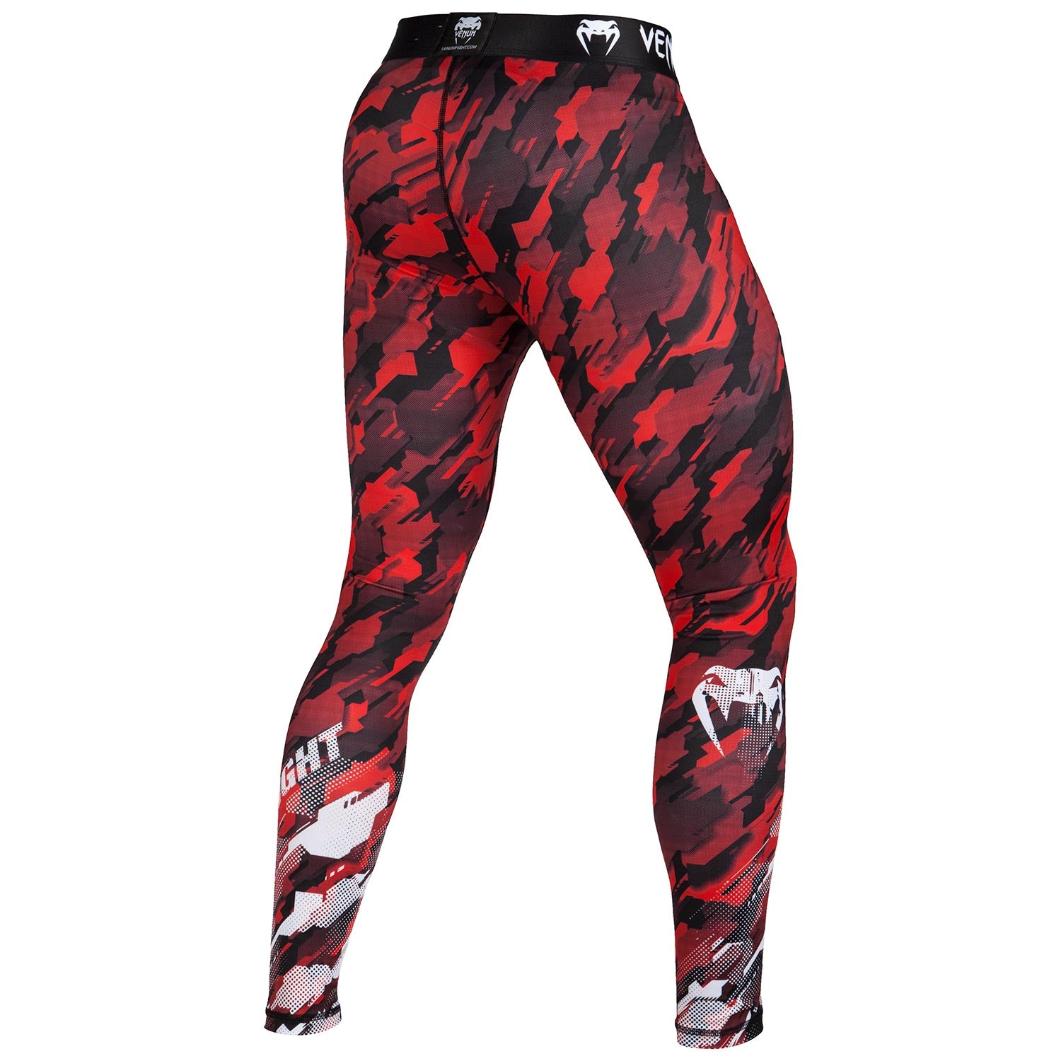 Pantalon de Compression Venum Tecmo - Rouge - Pantalons de compression