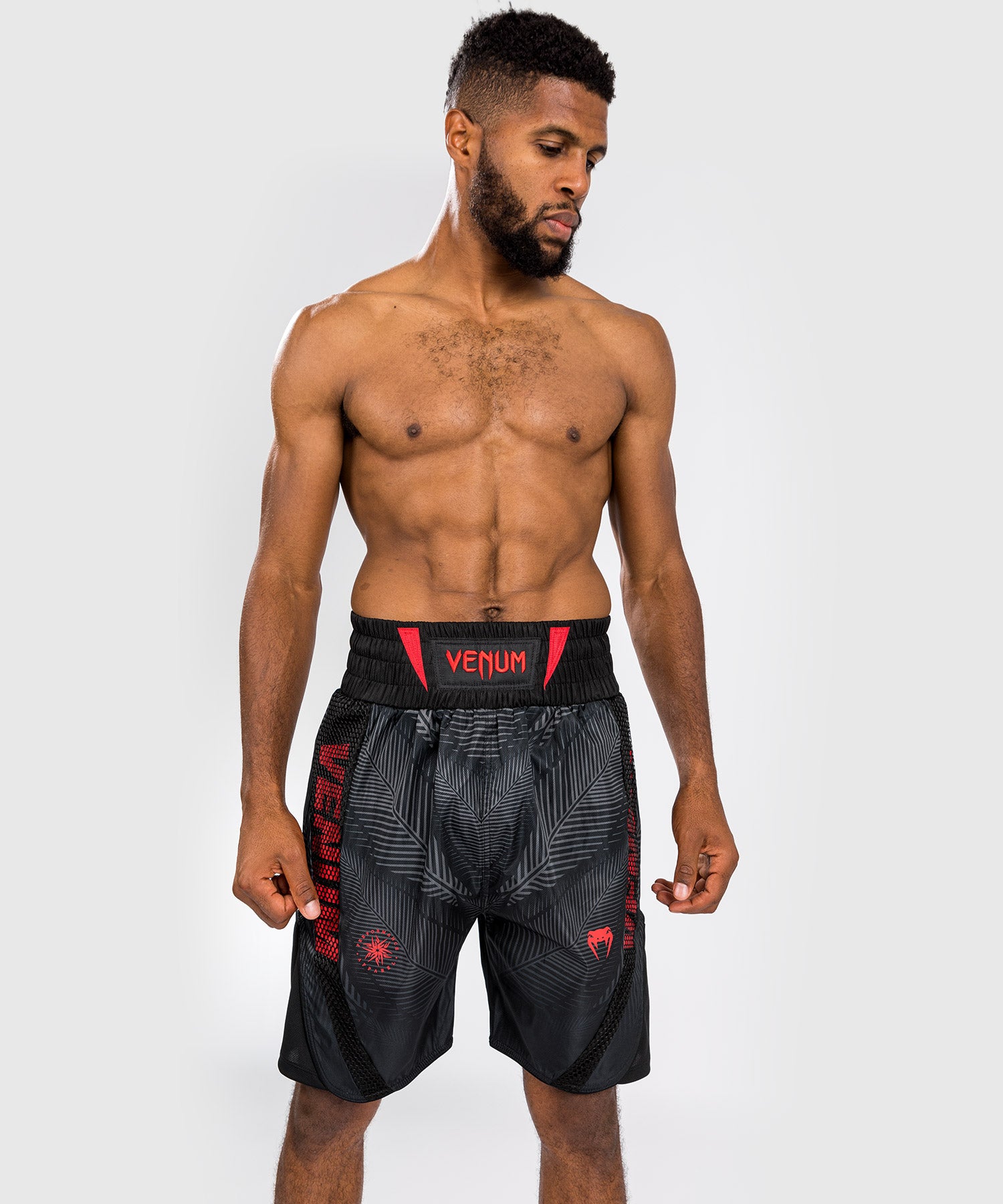 Short de Boxe Venum Phantom - Noir/Rouge - product-type_Shorts de boxe
