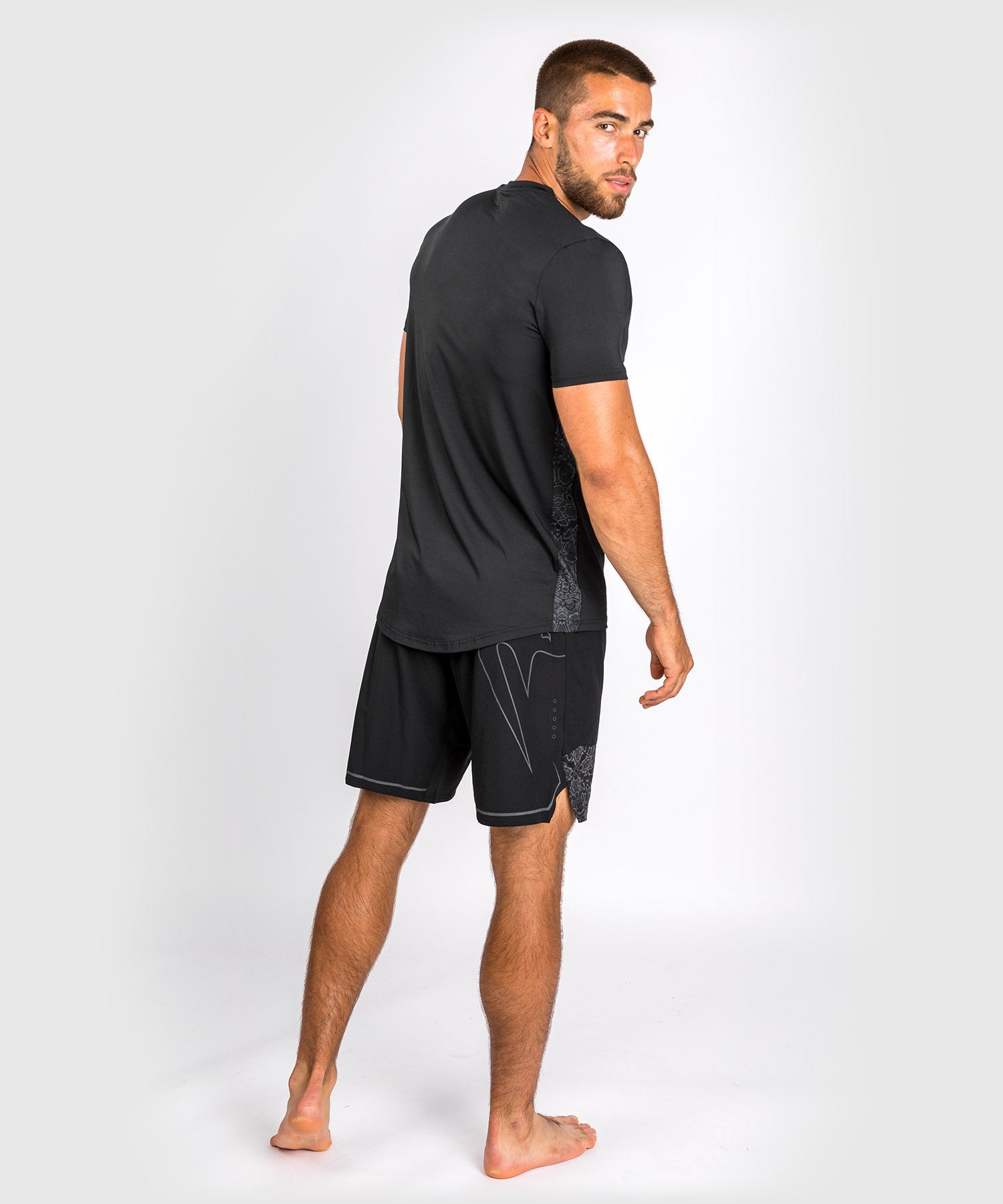 T-shirt Dry Tech Venum Classic Evo - Noir/Noir Réfléchissant - T-shirts