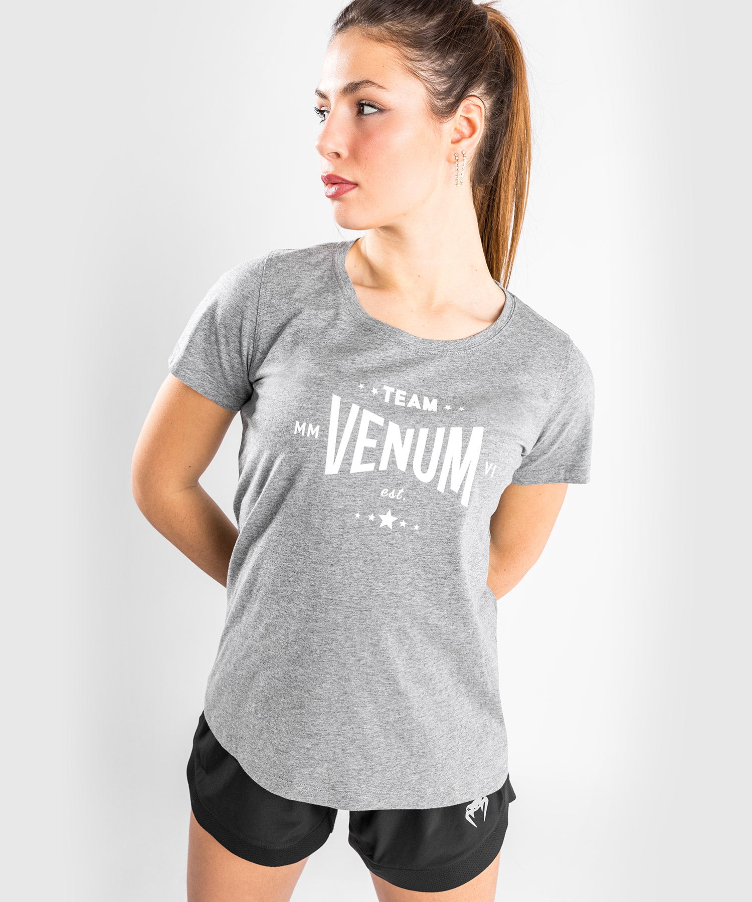Pantalon de Jogging Venum Classic - Pour Femmes - Gris Chiné Clair